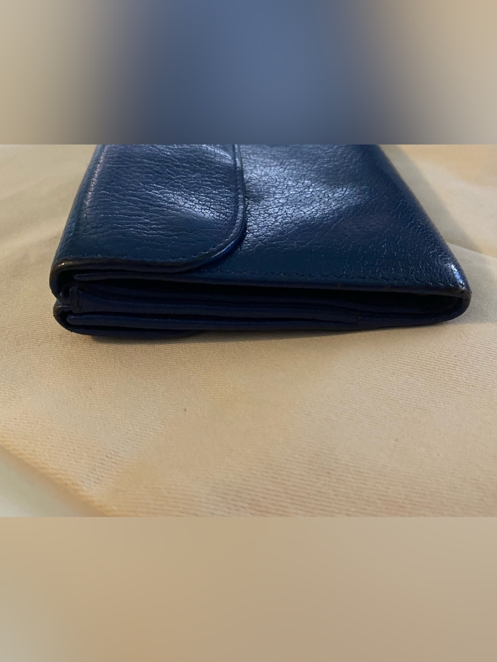 Miu Miu Madras flap wallet | Blue - Picture 5 of 7